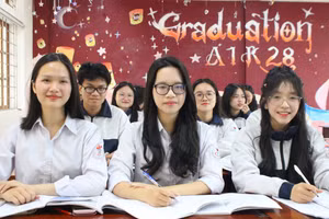 Một tiết ôn tập của học sinh lớp 12 Trường THPT chuyên Hà Tĩnh.