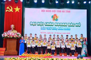 Tuyên dương 186 thiếu nhi Hà Tĩnh tiêu biểu năm 2025