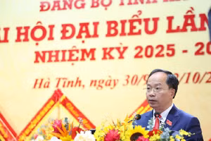 Ông Nguyễn Duy Lâm tiếp tục được bầu giữ chức Bí thư Tỉnh ủy Hà Tĩnh khóa XX nhiệm kỳ 2025 - 2030.