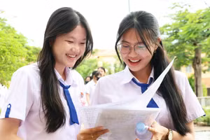 Thí sinh tham gia Kỳ thi tốt nghiệp THPT năm 2025 tại TP Cần Thơ.