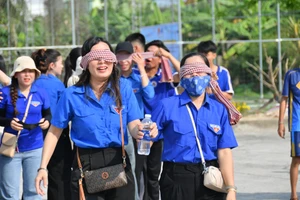 Các hoạt động diễn ra trong không khí vui tươi, sôi nổi.