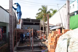 Nhiều căn nhà đã được xây mới, sửa chữa, bàn giao cho hộ nghèo, hộ cận nghèo ở Cần Thơ.