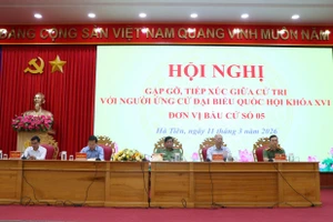 Các ứng cử viên đại biểu Quốc hội đơn vị bầu cử số 5.