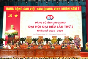 Đại hội đại biểu Đảng bộ tỉnh An Giang lần thứ I, nhiệm kỳ 2025 - 2030.