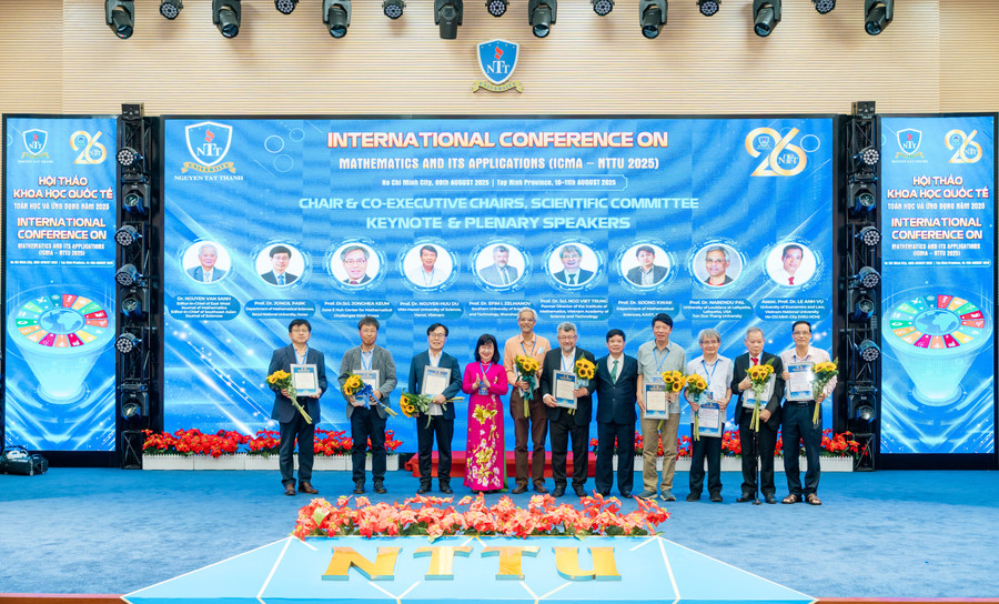 Hội thảo quy tụ hơn 300 đại biểu từ 10 quốc gia và vùng lãnh thổ, trong đó có Mỹ, Hàn Quốc, Ấn Độ, Ba Lan, Thái Lan, Úc, Malaysia, Trung Quốc, Nhật Bản và Việt Nam. Ảnh: NTTU. 