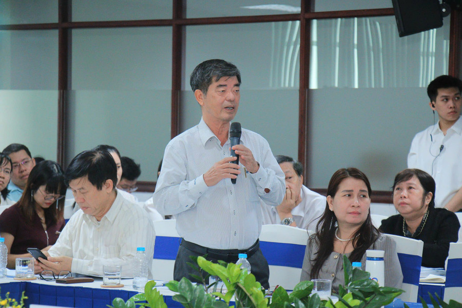 PGS.TS Thái Bá Cần - Hiệu trưởng Trường Đại học Gia Định. Ảnh: HCMUTE.