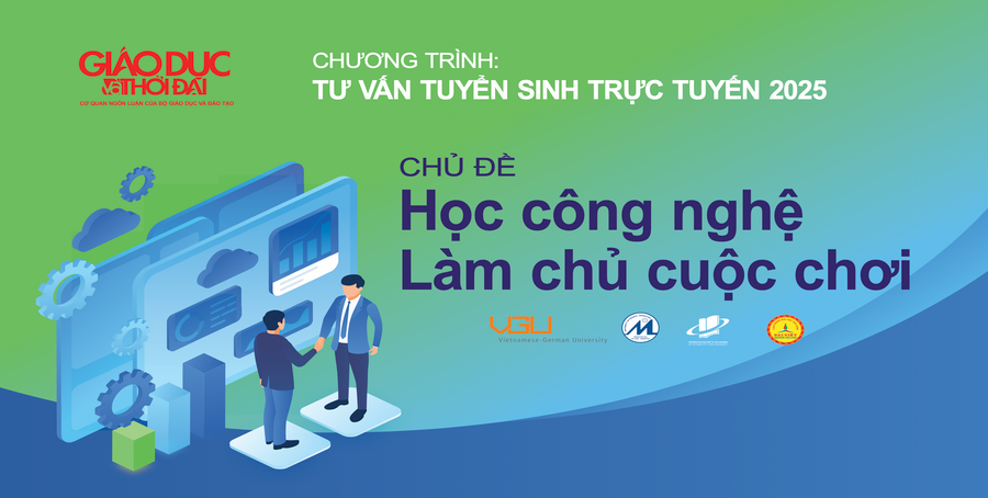 Buổi giao lưu trực tuyến chủ đề “Học công nghệ - Làm chủ cuộc chơi” diễn ra từ 9h ngày 15/7.