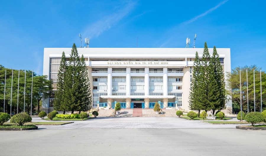 Nhà điều hành Đại học Quốc gia TPHCM. Ảnh: VNUHCM. 