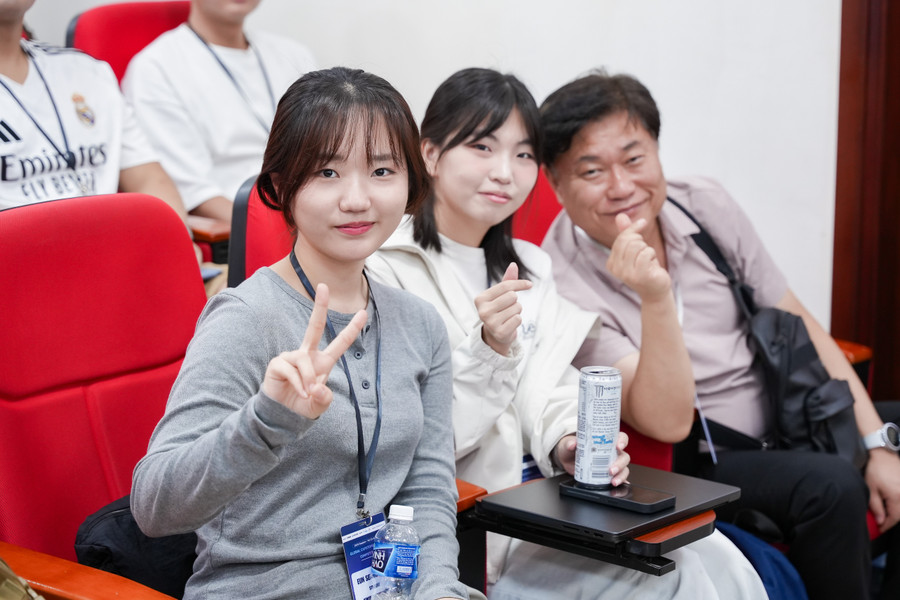 Sinh viên Hàn Quốc tại TPHCM. Ảnh: UEF. 