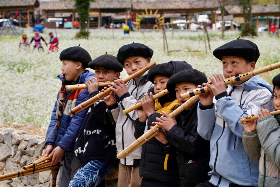 Hà Giang nổi bật với vẻ đẹp thiên nhiên hùng vĩ cùng văn hóa và bản sắc dân tộc. Ảnh: Thùy Linh.