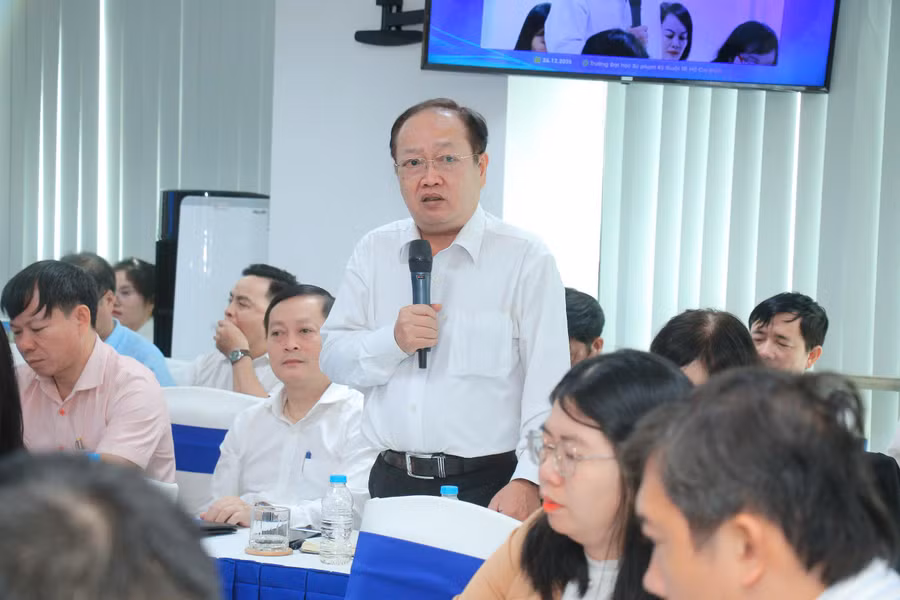 PGS.TS Phạm Quốc Việt - Phó Hiệu trưởng Trường Đại học Tài chính - Marketing. Ảnh: HCMUTE.