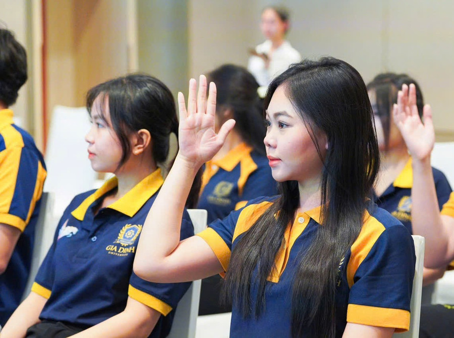Tân sinh viên Trường Đại học Gia Định trong năm học 2025 - 2026. Ảnh: GDU. 