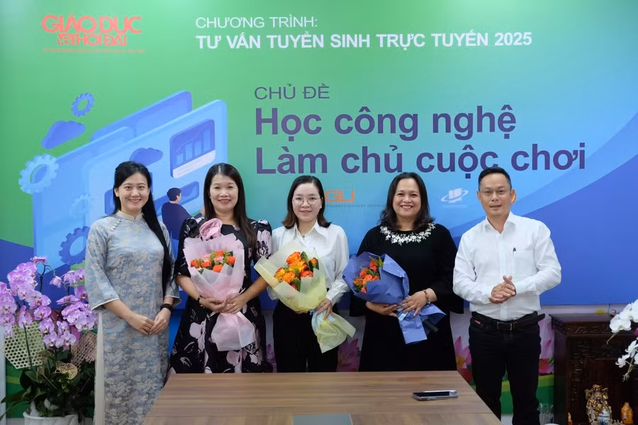 Diễn giả tham dự phiên tư vấn tuyển sinh 2025 số thứ hai: “Học công nghệ - Làm chủ cuộc chơi”.