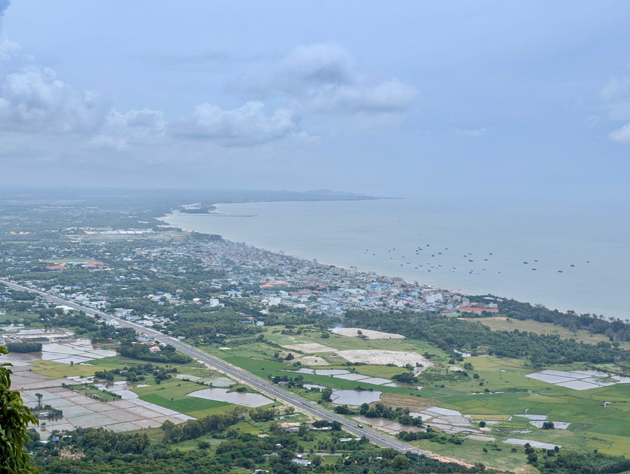 Xã Phước Hải (TPHCM) nhìn từ trên cao. Ảnh: THÙY LINH. e992f31a37afbdf1e4be.jpg