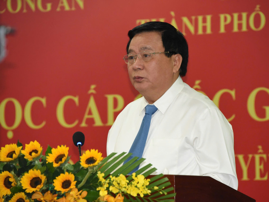 Профессор доктор Нгуен Суан Тханг - член Политбюро, директор Национальной политической академии Хо Ши Мина. Фото: Ким Сан. 68c304c5f813744d2d02-2900.jpg