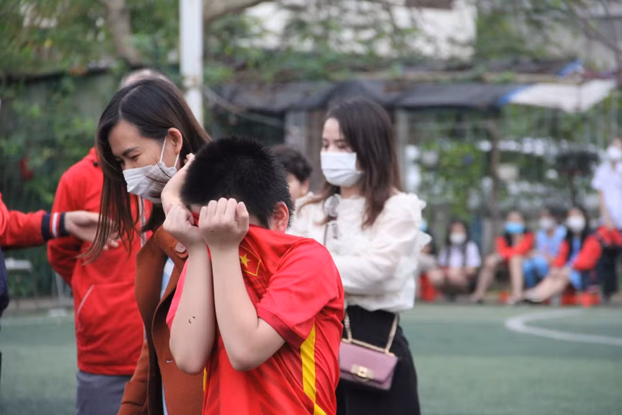 Và những giọt nước mắt tiếc nuối sau trận chung kết gay cấn.