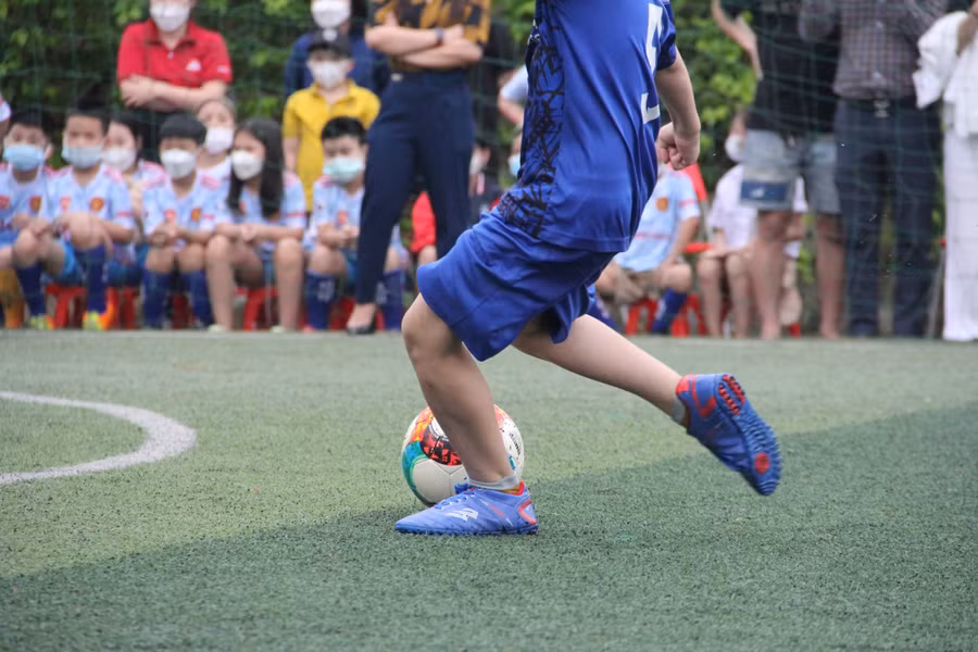 Bàn thắng quyết định giúp lớp 4A1 giành ngôi vô địch tại giải đấu năm nay.