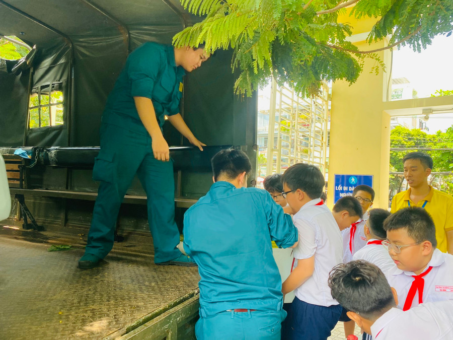 Vận chuyển về các khu vực miền Tây. Ảnh: NTCC.