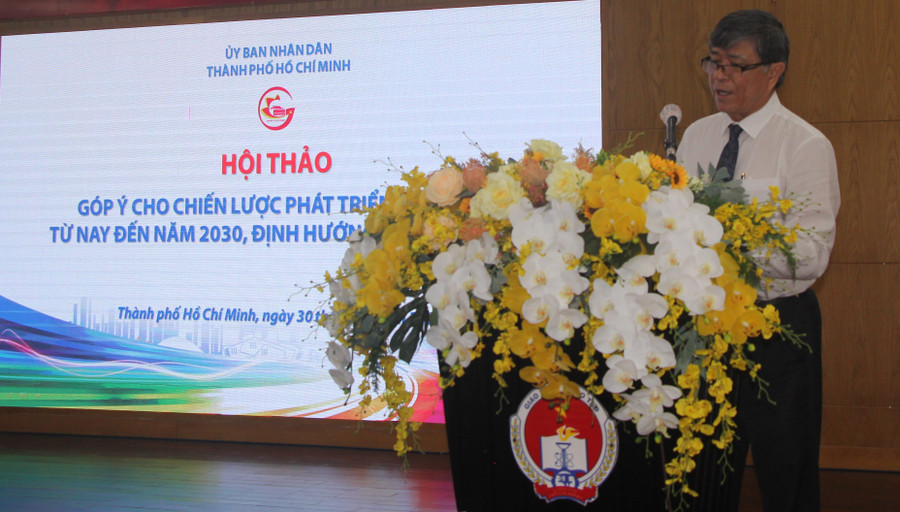 Ông Nguyễn Văn Hiếu phát biểu tại hội thảo. Ông Nguyễn Văn Hiếu phát biểu tại hội thảo.