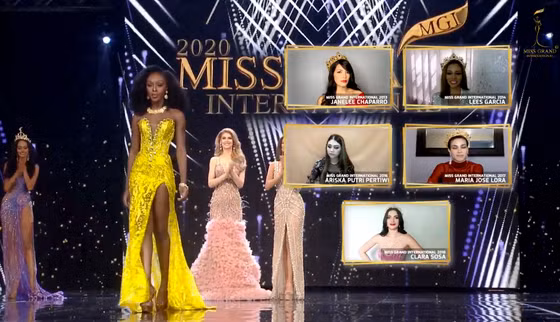 Người đẹp Mỹ đăng quang Miss Grand International 2020, Ngọc Thảo vào Top 20 ảnh 8