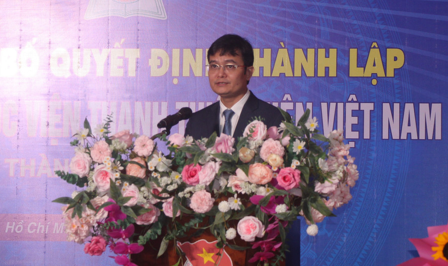 Phát biểu tại buổi lễ công bố, ông Bùi Quang Huy nhấn mạnh: “ Ban Bí thư Trung ương đoàn kỳ vọng Phân hiệu sẽ từng bước trở thành trung tâm giáo dục, văn hóa, khoa học-kỹ thuật tại TPHCM&quot;.