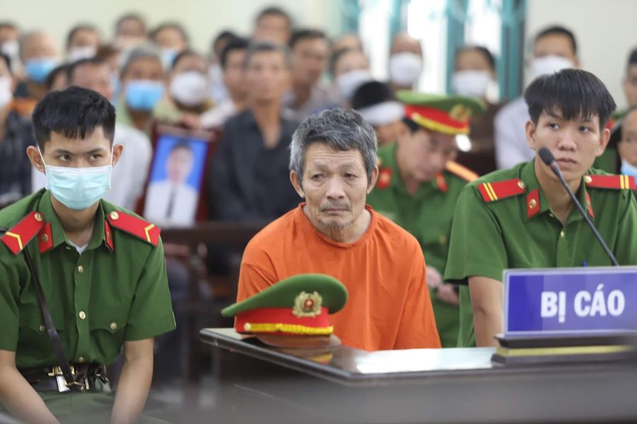 Bị cáo Trần Công Hà tại phiên xét xử sơ thẩm.