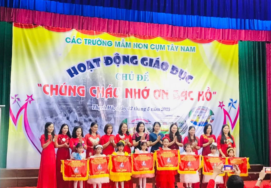 Ngành Giáo dục huyện Thạch Hà tổ chức các sân chơi lan tỏa văn hóa đọc.