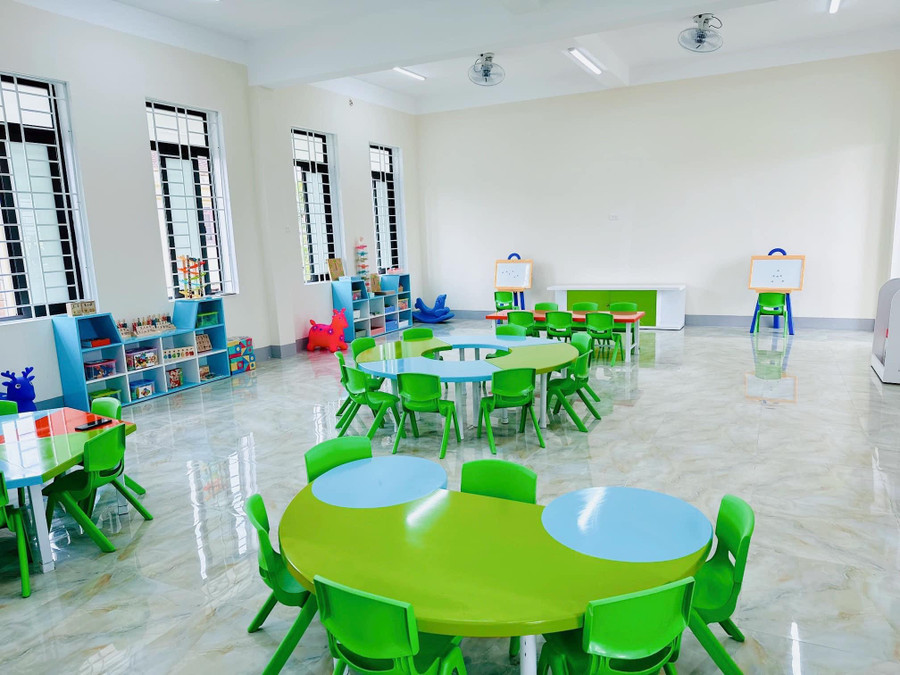 Huyện Thạch Hà có 12 thư viện đồ chơi của bé, trong đó 10 thư viện do Tổ chức Zhi-Shan tài trợ, 2 thư viện do nhà trường tham mưu xây dựng.