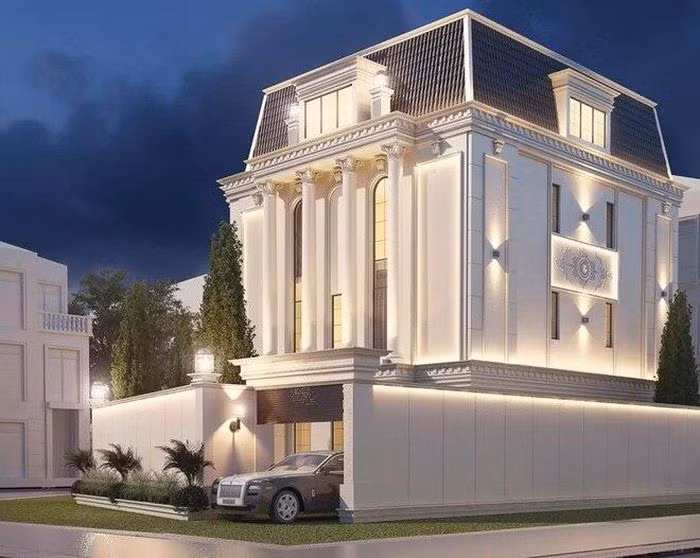 Căn biệt thự nguy nga mà ông xã Huyền Baby tặng vợ vào Valentine.