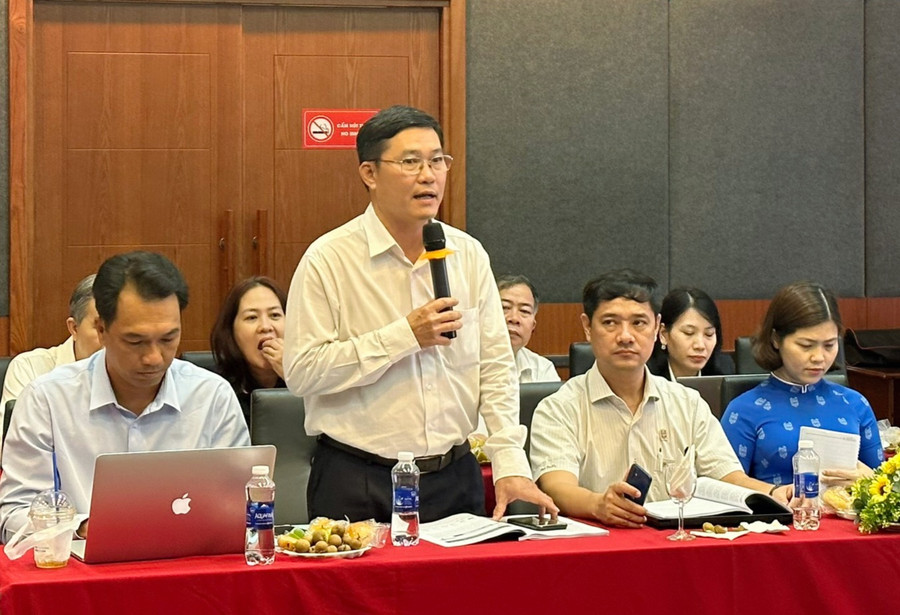 Đại biểu đóng góp ý kiến tại tọa đàm. Đại biểu đóng góp ý kiến tại tọa đàm.