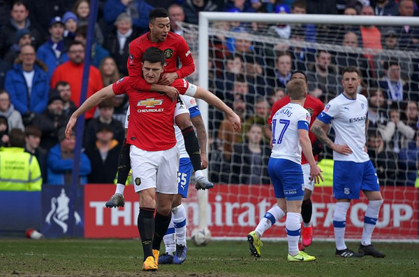 Man United thắng dễ Tranmere Rovers Man United thắng dễ Tranmere Rovers