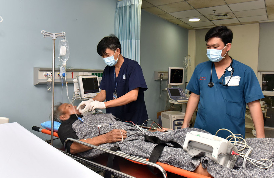 Tình trạng bệnh nhân hiện đã ổn định. Tình trạng bệnh nhân hiện đã ổn định.