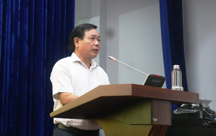 Ông Nguyễn Công Thành, Phó Giám đốc sở GD&ĐT, Phó Trưởng Ban tổ chức HKPĐ khu vực III phát biểu tại họp báo. Ông Nguyễn Công Thành, Phó Giám đốc sở GD&ĐT, Phó Trưởng Ban tổ chức HKPĐ khu vực III phát biểu tại họp báo.