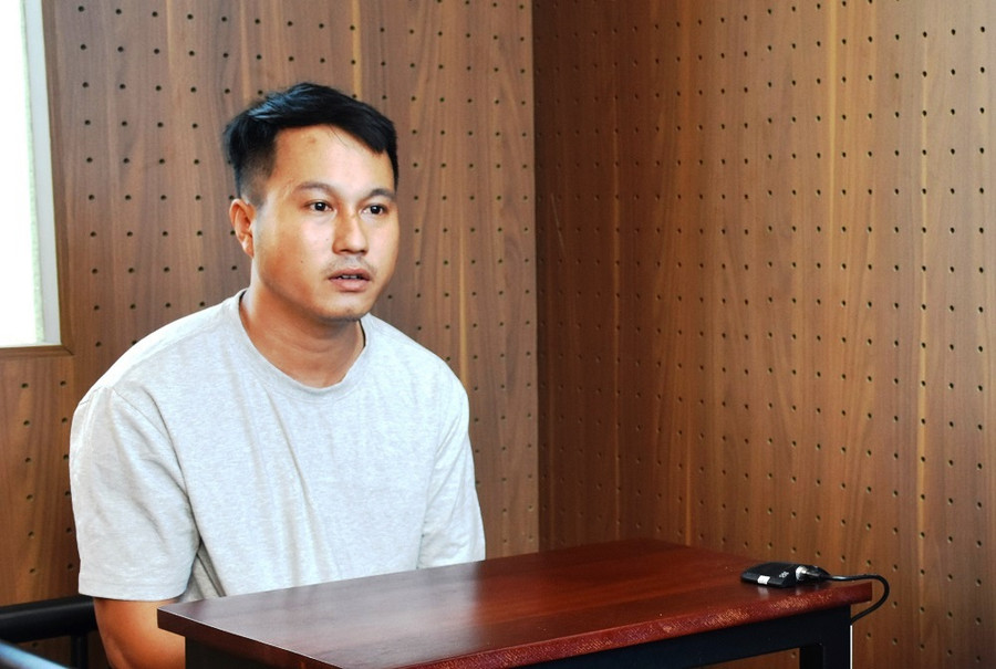 Lê Văn Phúc tại cơ quan điều tra tỉnh Quảng Nam. Lê Văn Phúc tại cơ quan điều tra tỉnh Quảng Nam.