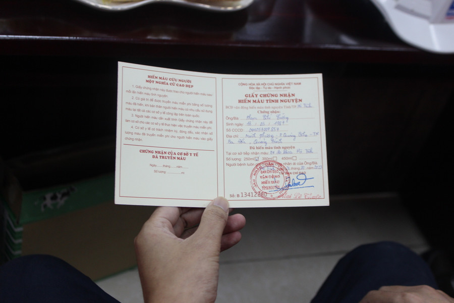 Đến trưa ngày 26/10, Ngày hội hiến máu đã thu được 101 đơn vị máu.