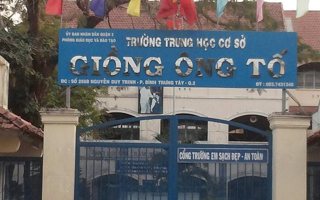 Trường THPT Giồng Ông Tố.