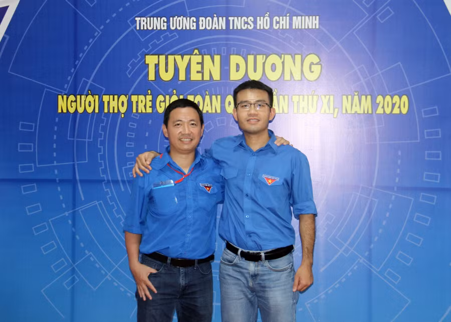 2 dai dien pv gas duoc tuyen duong nguoi tho tre gioi toan quoc lan xi nam 2020