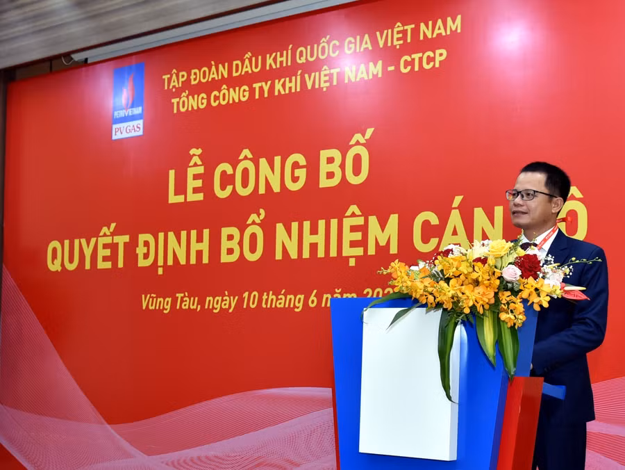 PV GAS công bố quyết định bổ nhiệm cán bộ năm 2022