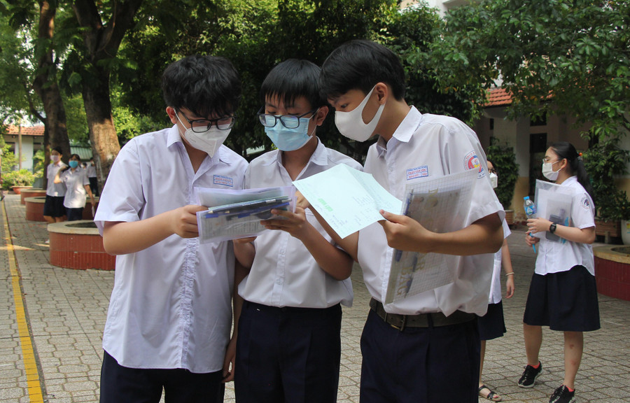 Học sinh TPHCM dự kỳ thi vào lớp 10 năm 2022