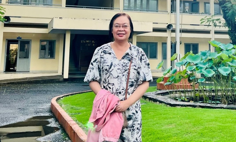 Cô Vũ Thị Ngọc Dung là một trong những hiệu trưởng tại TPHCM nhận giải thưởng Võ Trường Toản 2019. Cô Vũ Thị Ngọc Dung là một trong những hiệu trưởng tại TPHCM nhận giải thưởng Võ Trường Toản 2019.