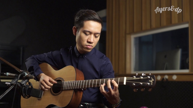 Nghệ sĩ fingerstyle Nguyễn Duy Phong - thành viên Hội đồng nghệ thuật.