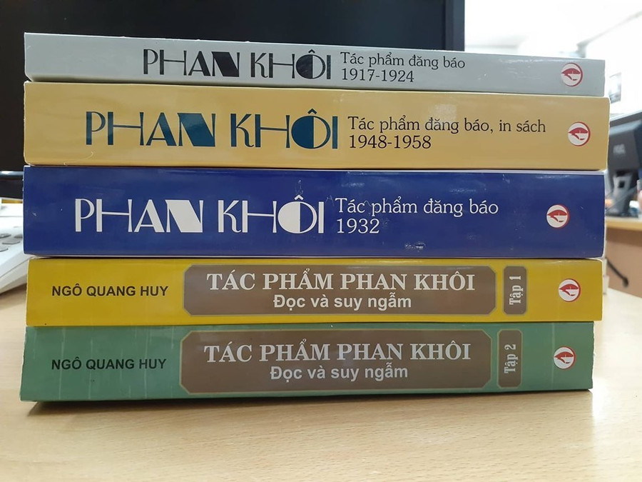 Những tác phẩm thể hiện sự đóng góp lớn lao của học giả Phan Khôi trong lịch sử báo chí nước Việt. Những tác phẩm thể hiện sự đóng góp lớn lao của học giả Phan Khôi trong lịch sử báo chí nước Việt.