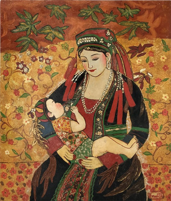 Tác phẩm giành giải Nhất của họa sĩ Phan Thị Thanh Mai Tác phẩm giành giải Nhất của họa sĩ Phan Thị Thanh Mai