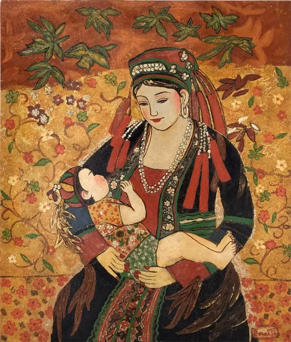 Tác phẩm giành giải Nhất của họa sĩ Phan Thị Thanh Mai