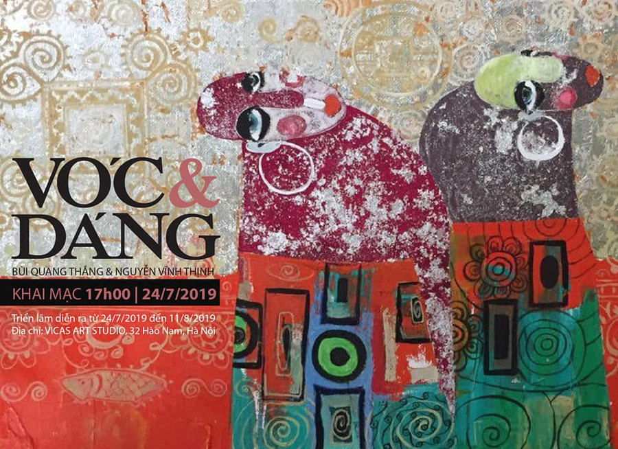 Poster triển lãm "Vóc và Dáng"