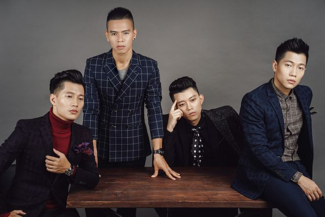 OPus với hình ảnh về boyband kiểu mẫu.