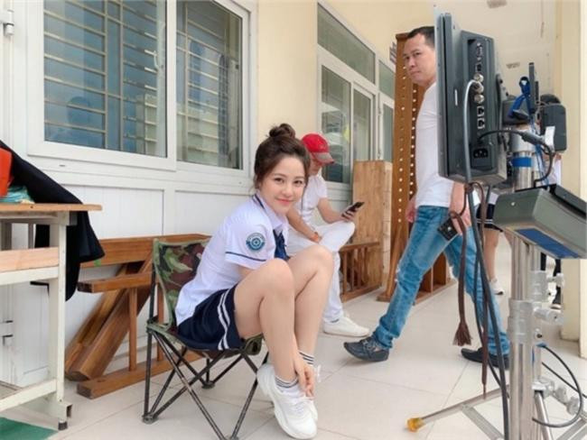 Trâm Anh từng đóng vai chính trong phim sitcom "Siêu quậy". Trâm Anh từng đóng vai chính trong phim sitcom "Siêu quậy".