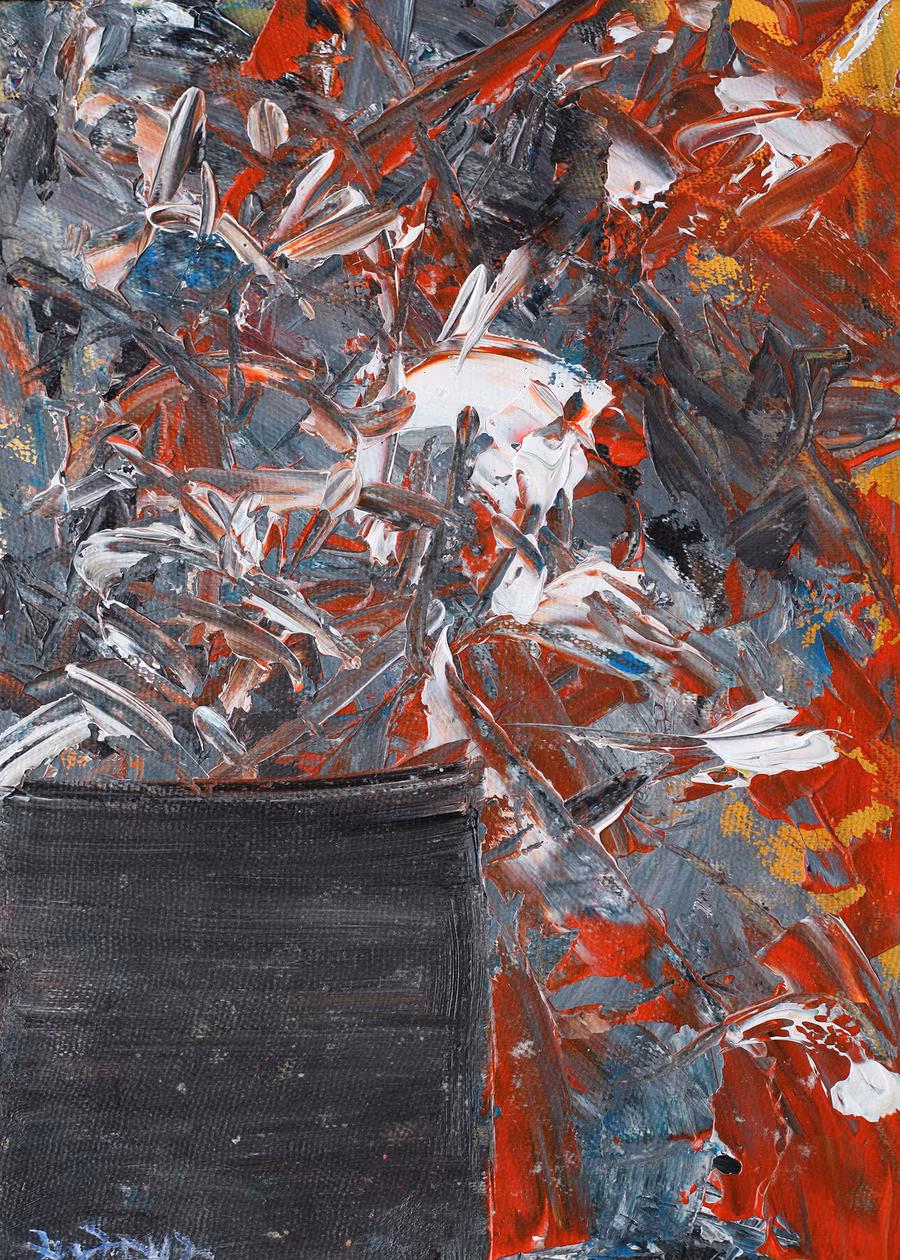 Tác phẩm Diện hoa của họa sĩ Phạm Trần Quân