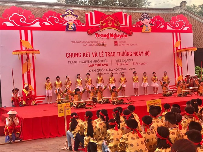 Không khí Ngày hội "Trạng nguyên nhỏ tuổi" Không khí Ngày hội "Trạng nguyên nhỏ tuổi"
