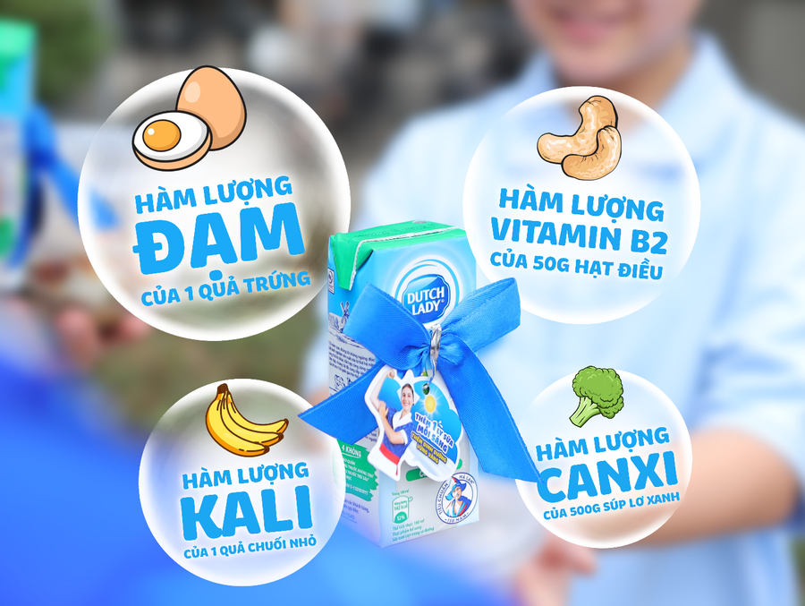 Phá vỡ vòng lặp thiếu chất cho con không khó, nhưng cần bàn tay tiếp sức từ mẹ. Chỉ cần thêm sữa tươi Cô Gái Hà Lan mỗi sáng, mẹ an tâm con thêm dinh dưỡng vững vàng. Phá vỡ vòng lặp thiếu chất cho con không khó, nhưng cần bàn tay tiếp sức từ mẹ. Chỉ cần thêm sữa tươi Cô Gái Hà Lan mỗi sáng, mẹ an tâm con thêm dinh dưỡng vững vàng.